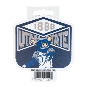 Big Blue 1888 Diamond Sticker - 4 In.